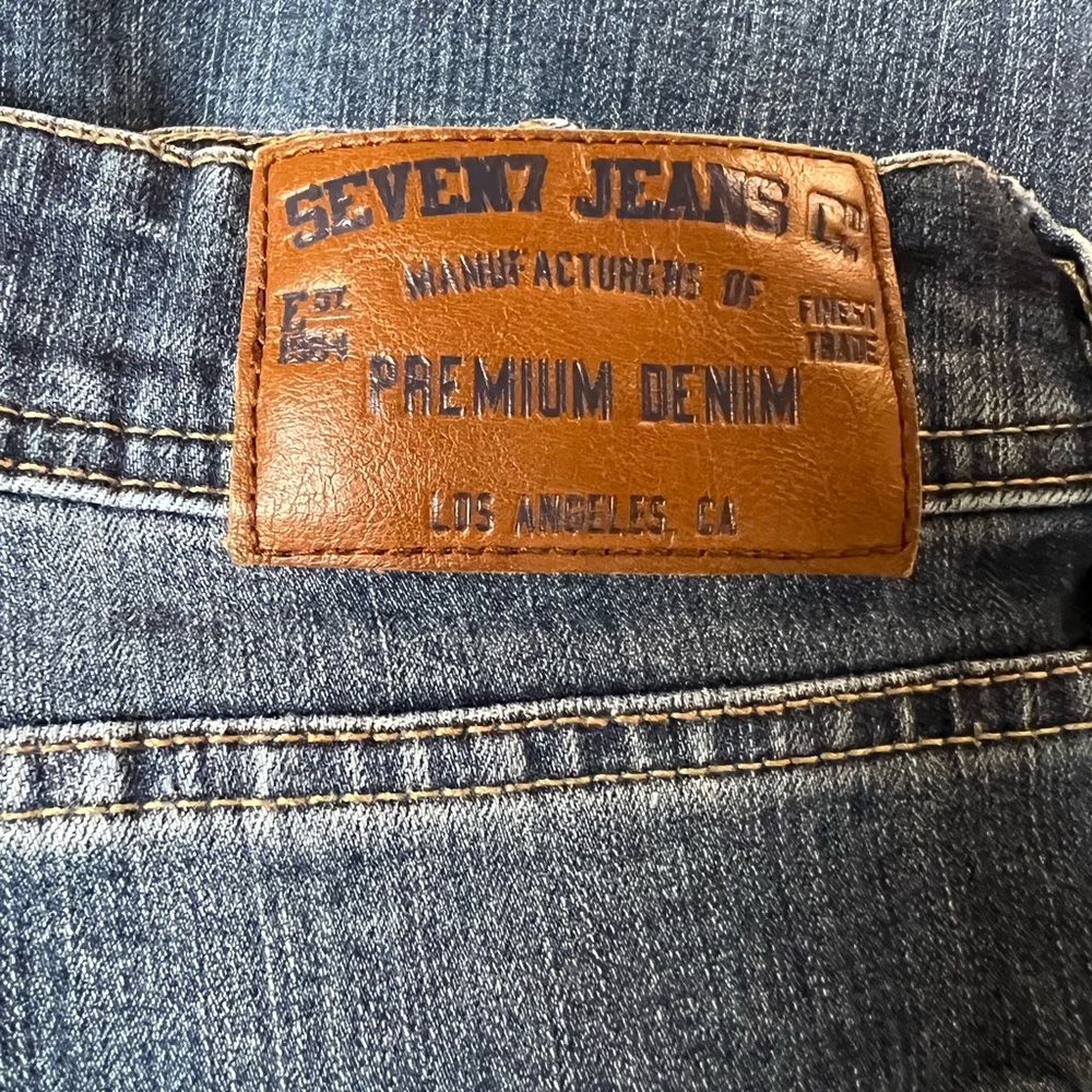 Men’s Seven7 straight fit jeans size 36x34 - Picture 6 of 6